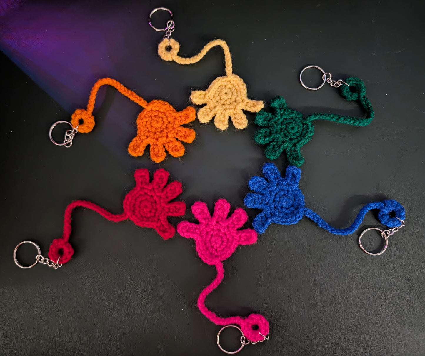 Sticky Hand Keychain