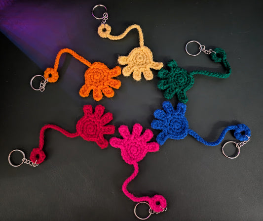 Sticky Hand Keychain