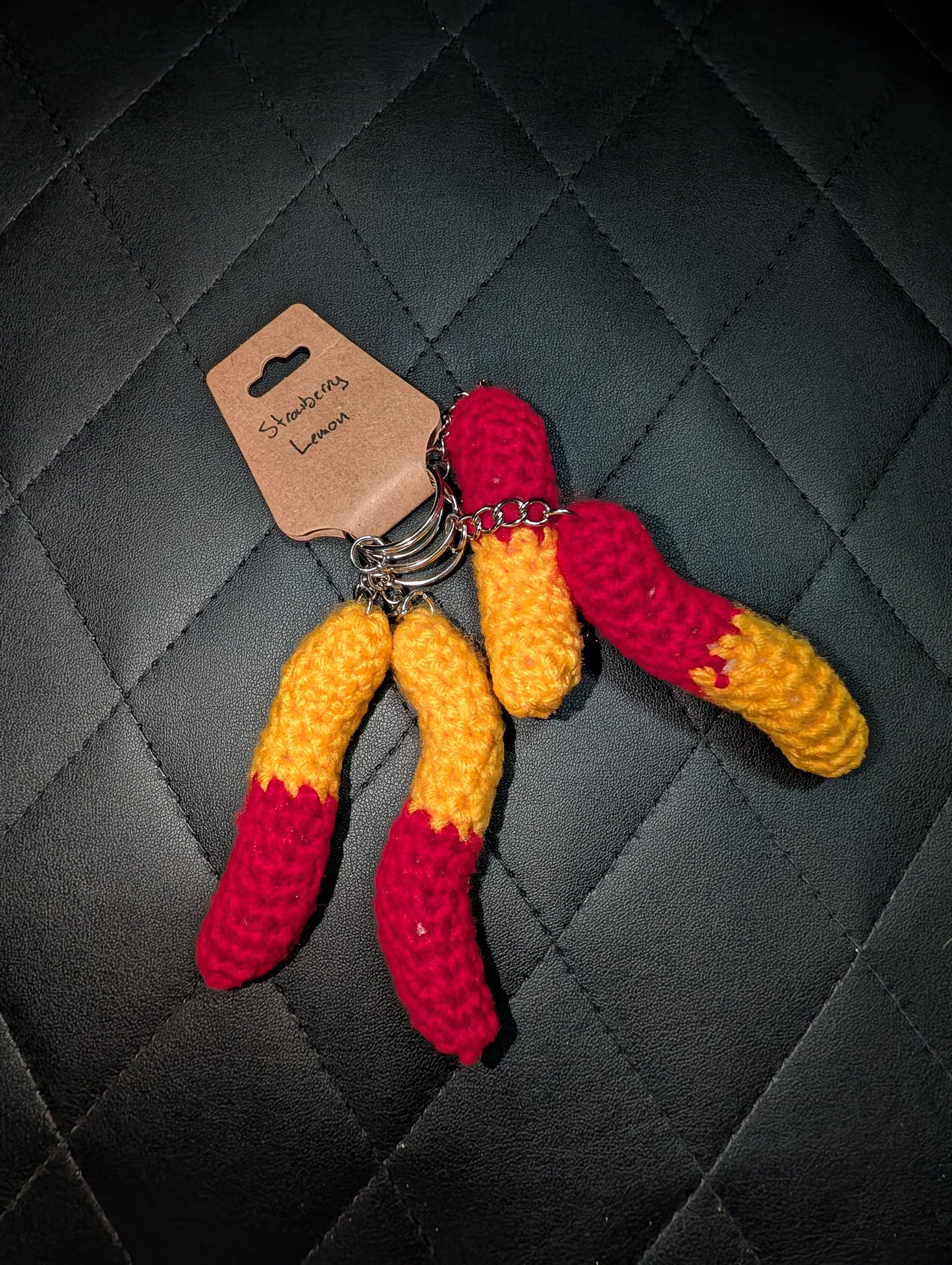 Gummy Worm Keychain