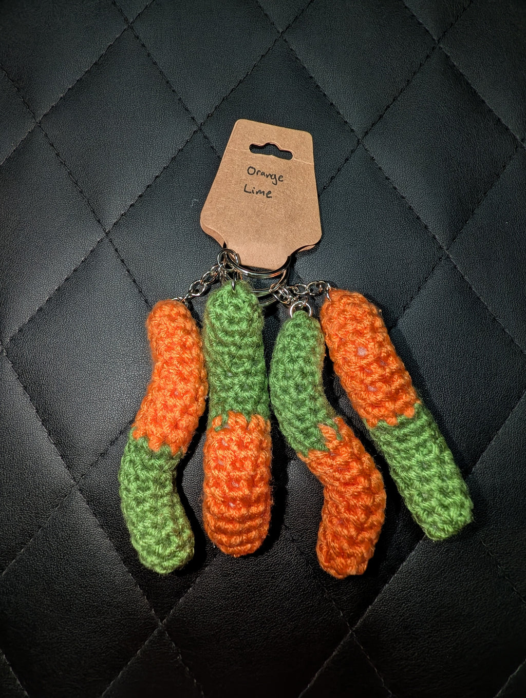Gummy Worm Keychain