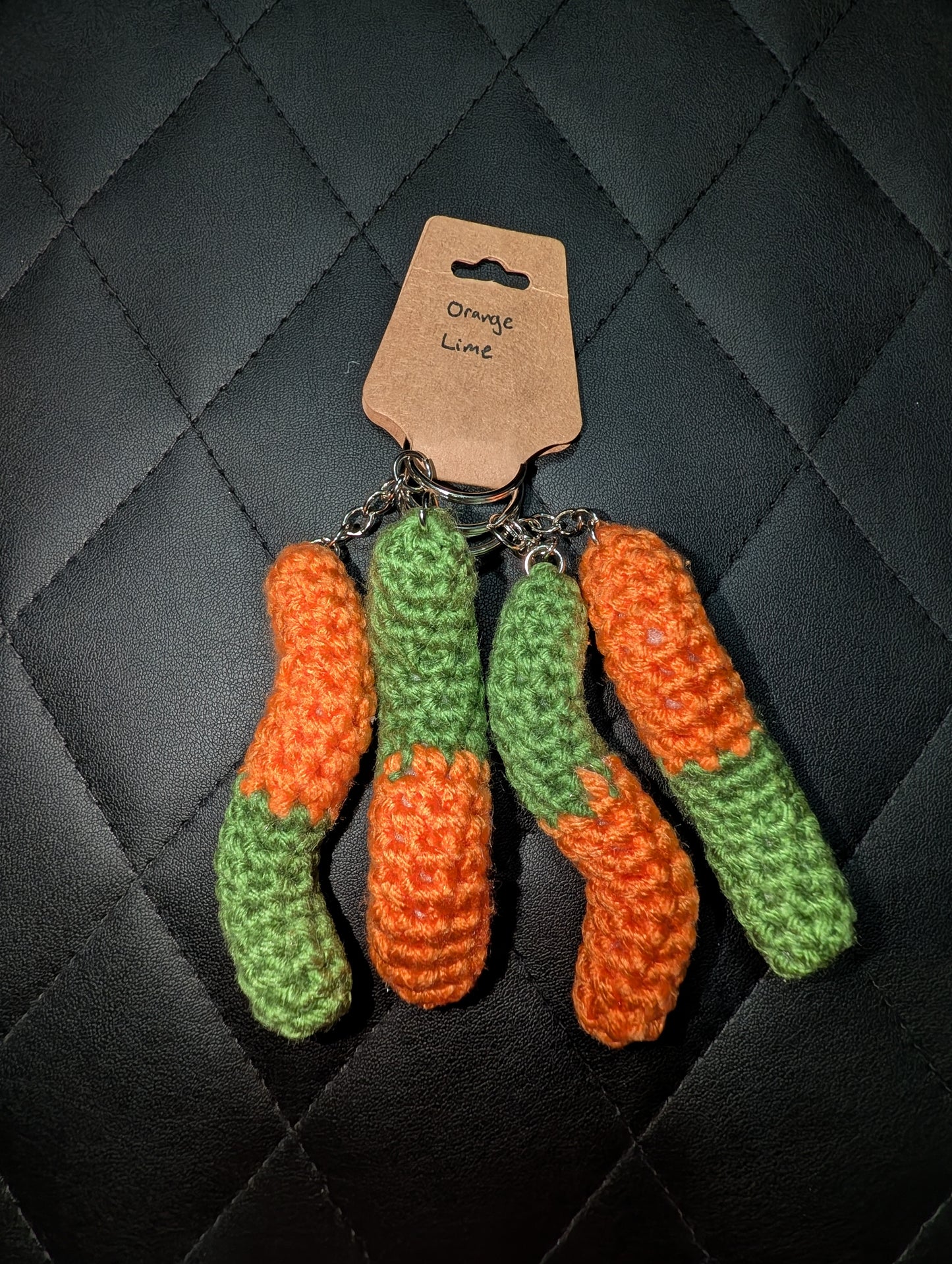 Gummy Worm Keychain